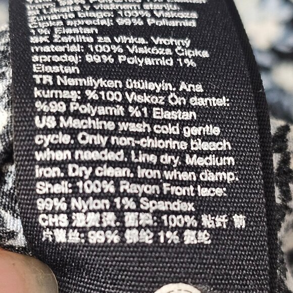 & Other Stories Lacey Boho Cottagecore Whimsigoth Prairie Girl Casual Dress 6 - Picture 12 of 12